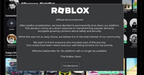Is Roblox Shutting Down