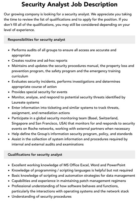 It Security Analyst Jobs