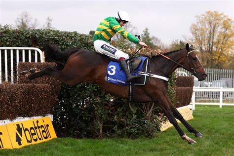 Jonbon Puts On Jumping Exhibition To Take Henry Viii Victory At Sandown
