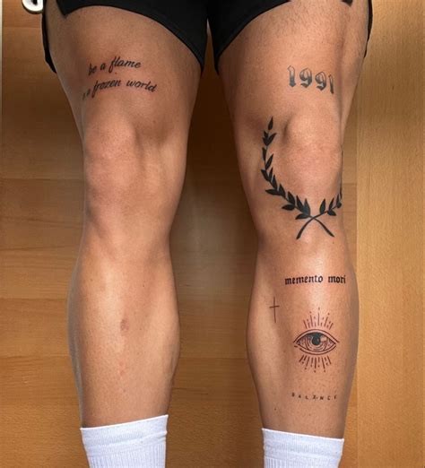 Leg Tattoo Simple Leg Tattoos Tattoos For Guys Tattoos