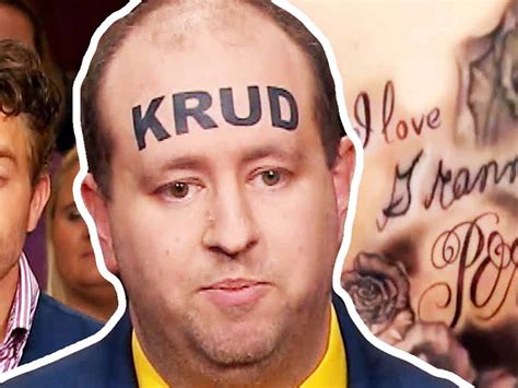 Man Tattoos Krud On His Forehead For Money Should He Be Paid
