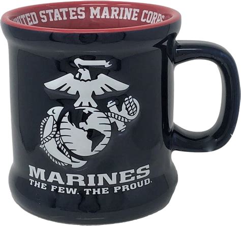 Marine Corps Oorah Coffee Mug Ceramic Usmc Battle Cry Cup For Marines Veterans