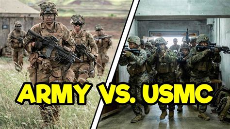 Marine Infantry Vs Army Infantry The New Marine Infantry Battalion Is