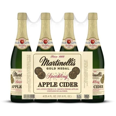 Martinelli S Gold Medal Sparkling Apple Cider 25 4 Fl Oz Harris Teeter