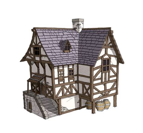 Beginner's Guide To Medieval House Tinkrcad: Quick Start