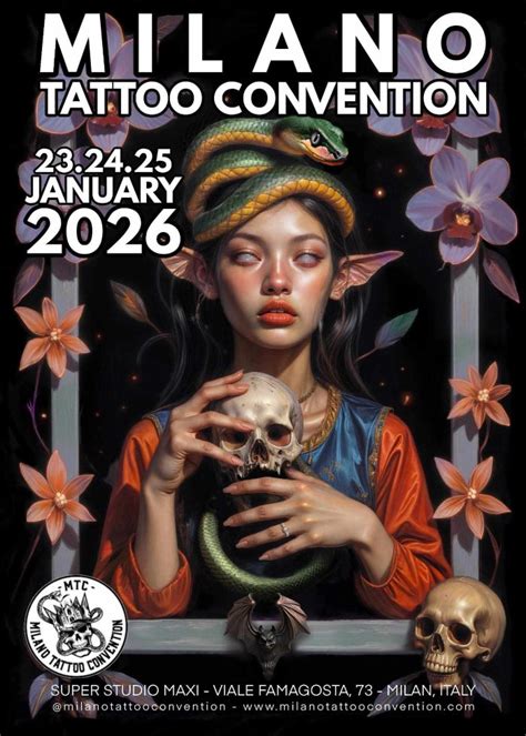 Milano Tattoo Convention 29 January 2026 Italy Inkppl