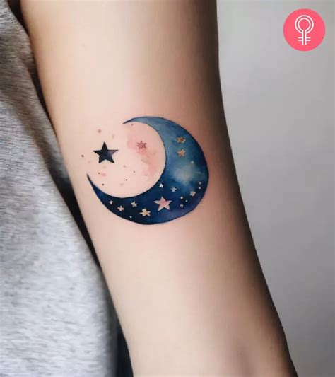 Moon And Star Tattoo Designs 8 Unique Cosmic Ink Ideas