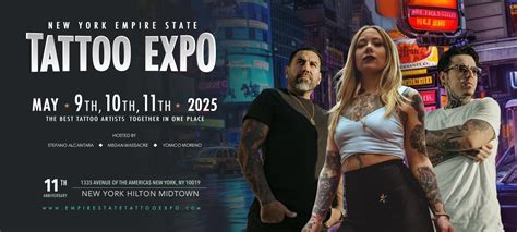 New York Empire State Tattoo Expo 2025 May 2025 United States Inkppl