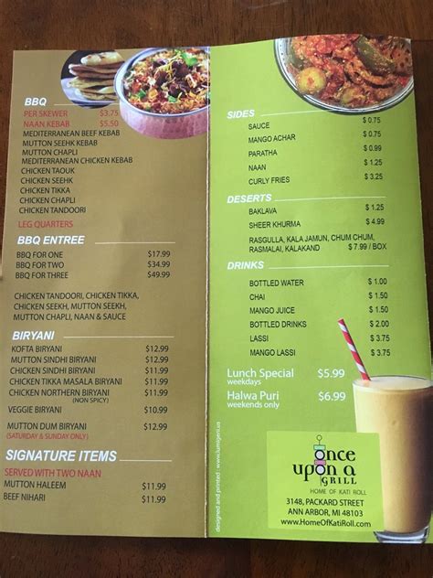 Once Upon A Grill Ann Arbor Restaurant Reviews Photos Phone Number Tripadvisor