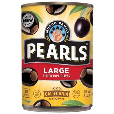 Pearls Ripe Pitted Extra Large Black Olives Pack Of 2 2 Pack Kroger