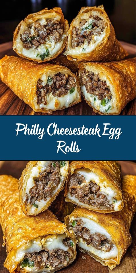 Philly Cheese Steak Egg Rolls Artofit