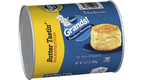 Pillsbury Grands Southern Homestyle Butter Tastin Amp 39 Biscuit Dough 8 Ct