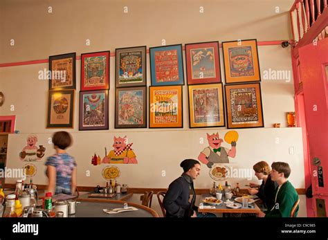 Pork Store Cafe San Francisco Haight Street Ashbury California Usa United States Stock Photo Alamy