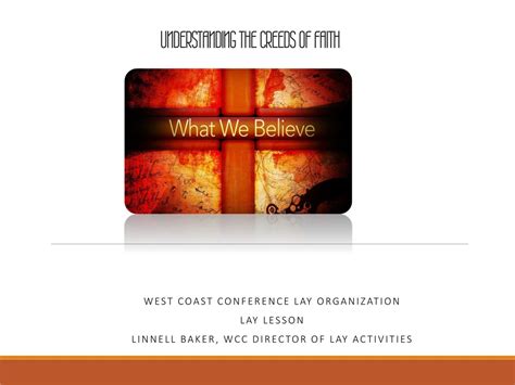 Ppt Understanding The Creeds Of Faith Powerpoint Presentation Free Download Id 8990899