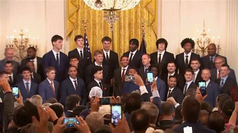 President Trump Honors Uf Gators At White House Ceremony For Ncaa Victory