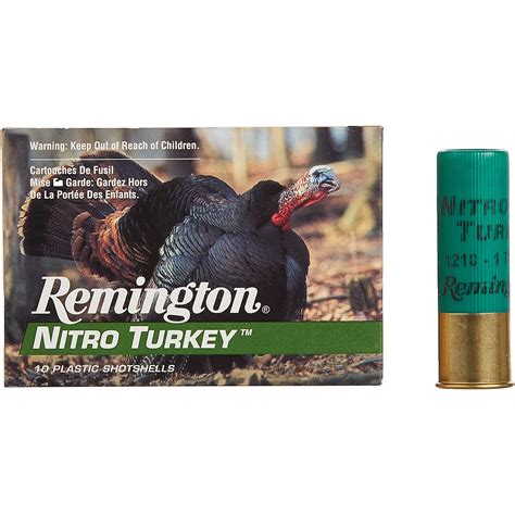 Remington Nitro Turkey Buffered Magnum Load 12 Gauge Shotshells Academy