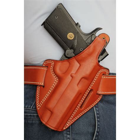 S Amp W Governor Premium Leather Holster Handmade 3 Slot Style Etsy
