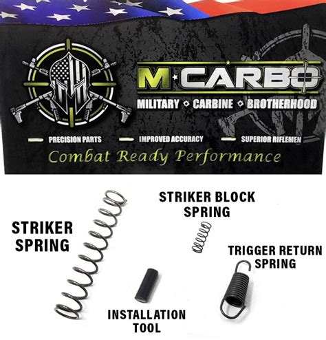 S Amp W Sd9ve Sd40ve Trigger Spring Kit 4 75Lb Pull Upgrade M Carbo
