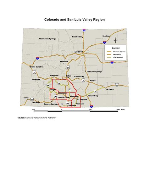 San Luis Colorado Map Colorful Vector Map Of San Luis R O Colorado
