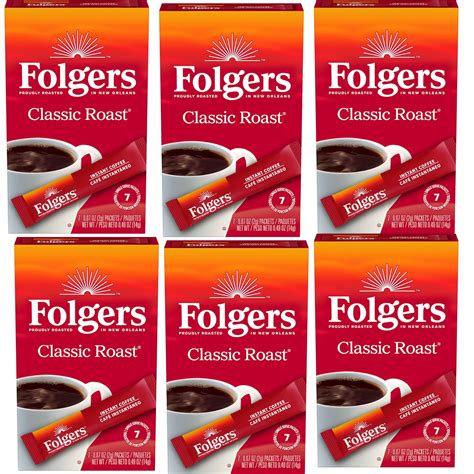 Save On Folgers Classic Roast Instant Coffee Crystals Single Serve