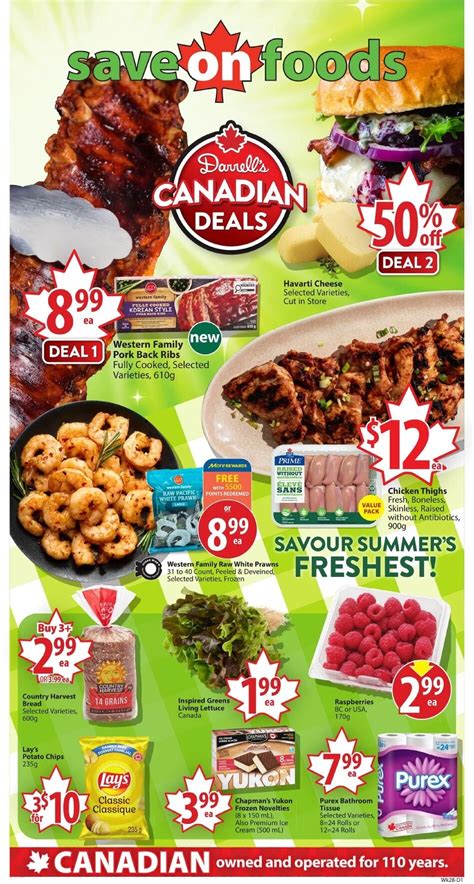 Save On Foods Weekly Flyer Circulaire Jan 15 Jan 21