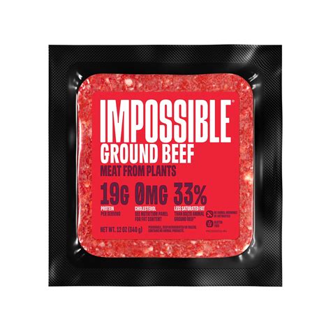 Save On Impossible Ground Beef Made From Plants Order Online Delivery