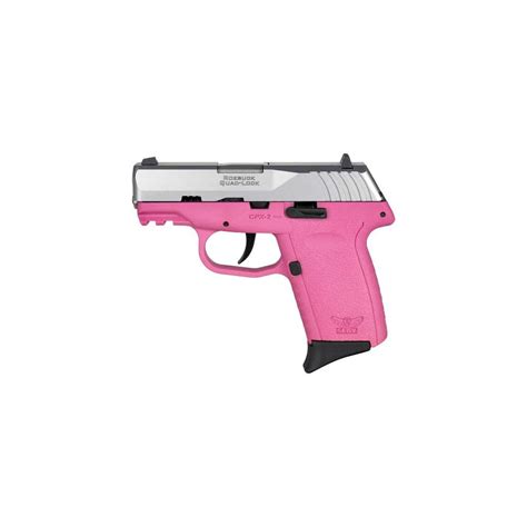 Sccy Cpx2 Tt Pistol Gen 3 9Mm 10Rd Ss Pink W O Safety