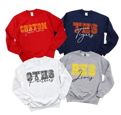 School S Apparel High School Sweatshirt Fear Not Projects