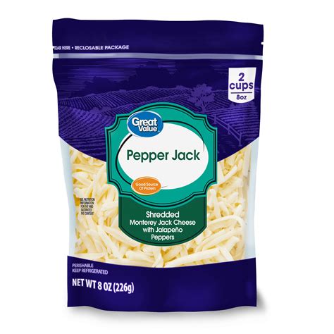 Shredded Pepper Jack Cheese