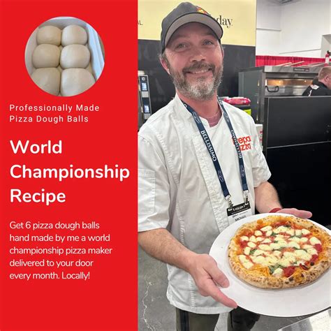 Six Pre Made Prepa Pizza Dough Balls 285G Each