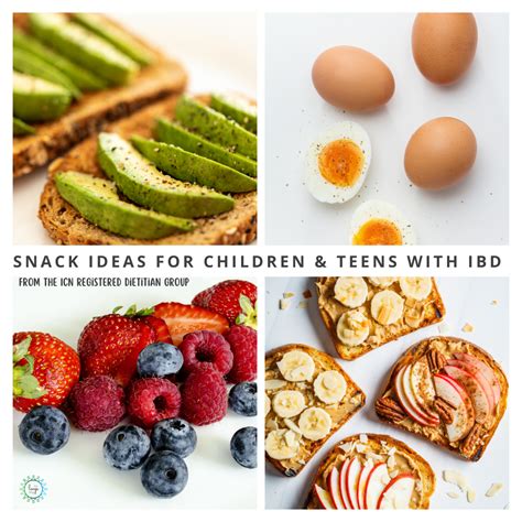 Snack Ideas For Children And Teens With Ibd Improvecarenow