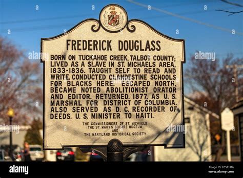 St Michaels Frederick Douglass In Washington D C The Lion Of