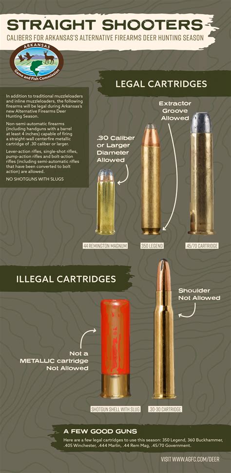 Straight Wall Deer Cartridges 2025