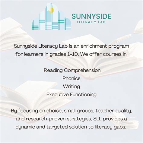 Sunnyside Literacy Lab Sunnysideliteracylab Instagram Photos And