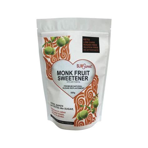 Sweet Life Slimsweet Monk Fruit Sweetener 500G Keto Vegan Low Carb