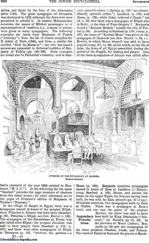 Synagogue Jewishencyclopedia Com