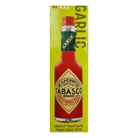 Tabasco Garlic Pepper Sauce 60Ml Lazada Co Th