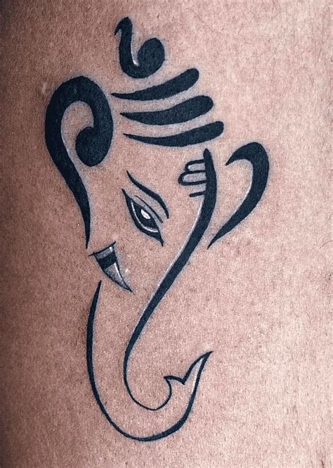 Tattoo Designs Of Ganesha Watercolor Tattoo Design