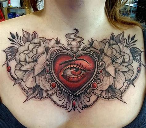 Tattoo Heart Chest