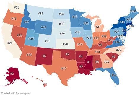 The Best And Worst States For Workers In The U S