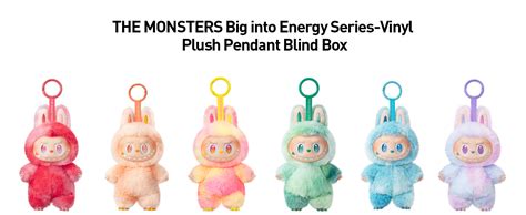 The Monsters Big Into Energy Series Vinyl Plush Pendant Blind Box Pop