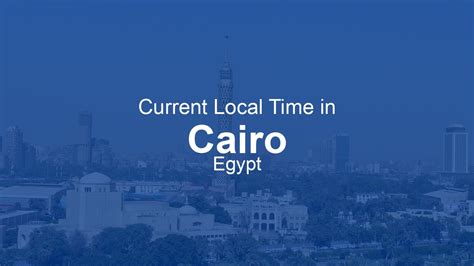 Time Now In Egypt