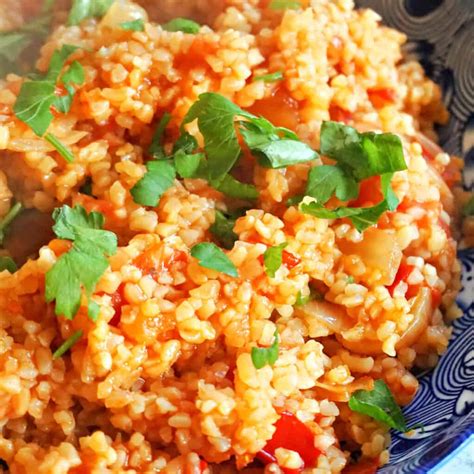 Turkish Bulgur Pilaf My Gorgeous Recipes