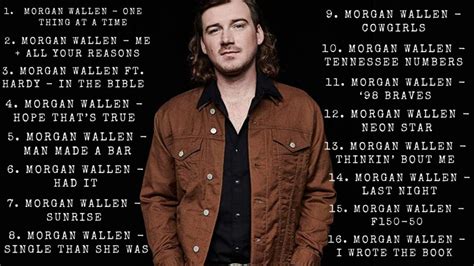 Unveiling Morgan Wallen Amp 39 S 2025 Tour Setlist What To Expect