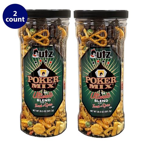 Utz Poker Mix Snacks 20 5 Oz Kroger