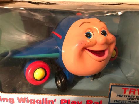 Vintage Toy Island Pbs Jay Jay The Jet Plane Greg Airplane