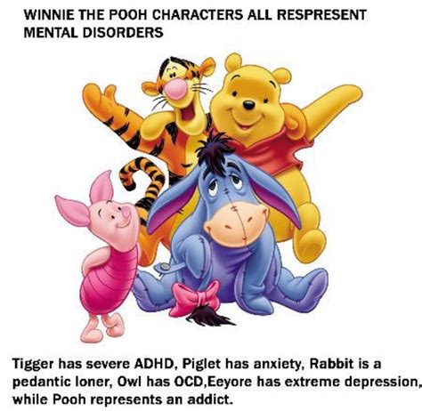 Were Winnie The Pooh Characters Created To Represent Different Mental Disorders Snopes Com