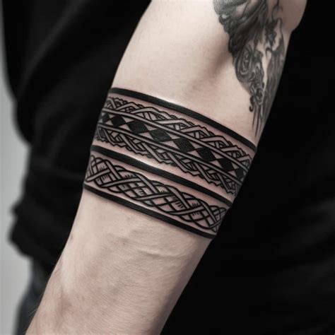 What Is The Meaning Of A Black Band Tattoo At Adelina Thompson Blog