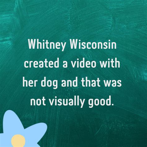 The Alluring World of Whitney Wisconsin