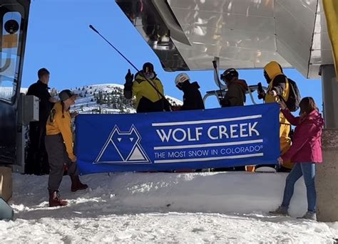 Wolf Creek Ski Area Kicks Off The Colorado Ski Season Unofficial Networks